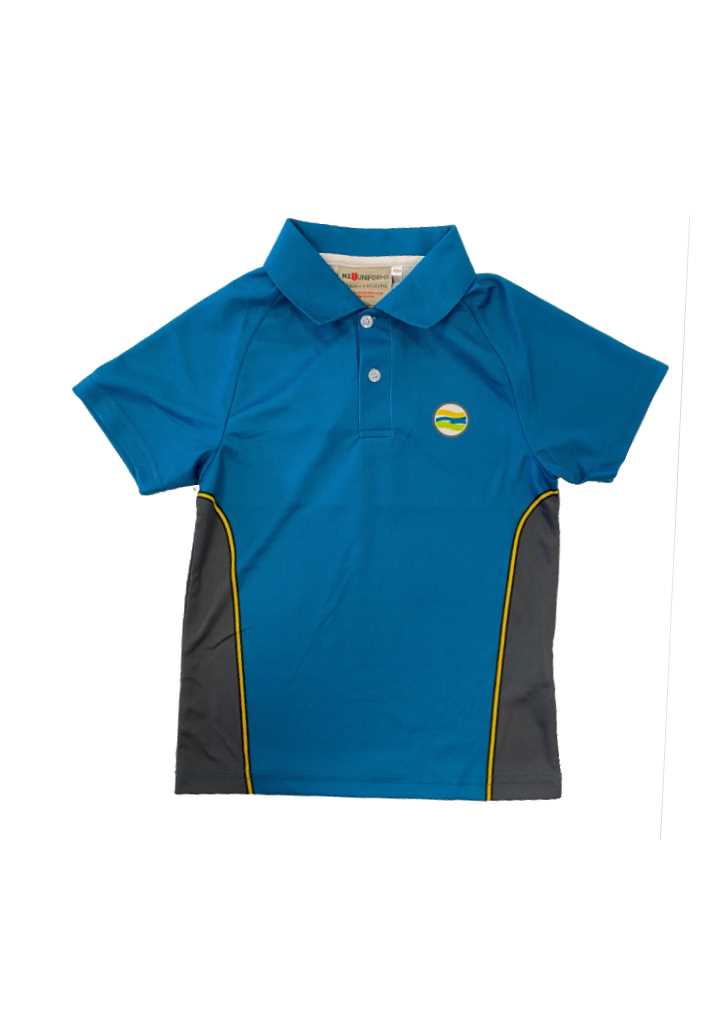 Lemonwood Grove Sublimated Polo Petrel/Charcoal